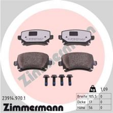 Zimmermann 23914.970.1 - Brzdové platničky -