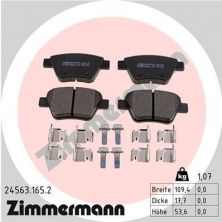 Zimmermann 24563.165.2 - Brzdové platničky -