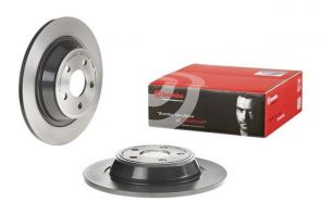 Brembo 08.N257.41 - Brzdový kotúč -