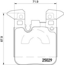 Brembo P 06 087X - Brzdové platničky -