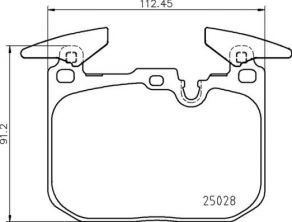 Brembo P 06 098 - Brzdové platničky -