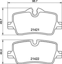 Brembo P 06 113 - Brzdové platničky -