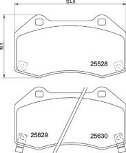 Brembo P 59 094 - Brzdové platničky -