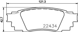 Brembo P 83 160 - Brzdové platničky -