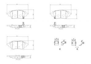 Brembo P 83 178 - Brzdové platničky -