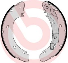 Brembo S 23 525 - Brzdové čeľuste -