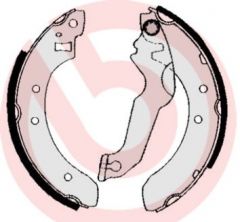 Brembo S 24 507 - Brzdové čeľuste -