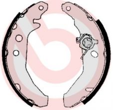 Brembo S 24 516 - Brzdové čeľuste -
