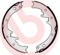 Brembo S 37 501 - Brzdové čeľuste -