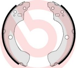 Brembo S 56 534 - Brzdové čeľuste -