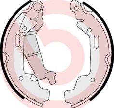 Brembo S 59 516 - Brzdové čeľuste -