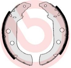 Brembo S 61 517 - Brzdové čeľuste -