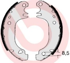 Brembo S 61 535 - Brzdové čeľuste -