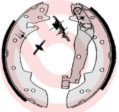 Brembo S 68 511 - Brzdové čeľuste -
