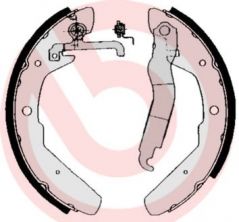 Brembo S 85 517 - Brzdové čeľuste -
