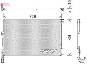 Denso DCN02007 - Kondenzátor