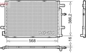 Denso DCN02039 - Kondenzátor