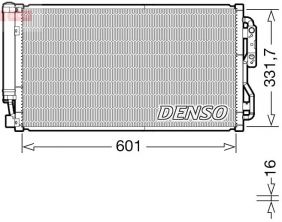 Denso DCN05105 - Kondenzátor