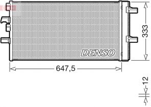 Denso DCN05108 - Kondenzátor