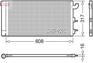 Denso DCN09144 - Kondenzátor