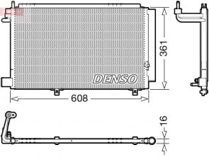 Denso DCN10041 - Kondenzátor