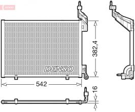 Denso DCN10048 - Kondenzátor