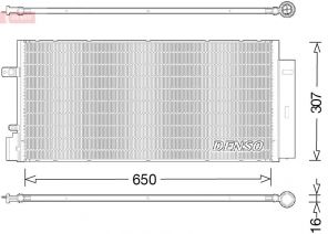 Denso DCN20024 - Kondenzátor