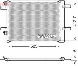 Denso DCN21022 - Kondenzátor