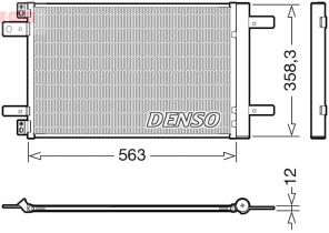 Denso DCN21032 - Kondenzátor