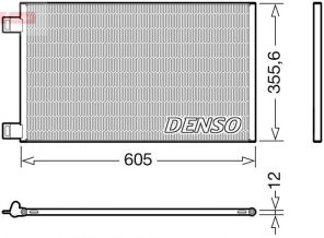 Denso DCN23041 - Kondenzátor