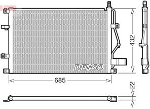 Denso DCN33013 - Kondenzátor