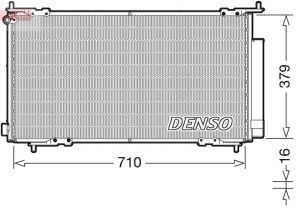 Denso DCN40015 - Kondenzátor