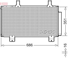 Denso DCN40028 - Kondenzátor