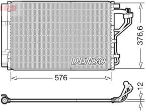 Denso DCN41010 - Kondenzátor