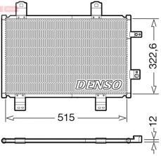 Denso DCN44018 - Kondenzátor