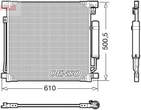 Denso DCN45013 - Kondenzátor