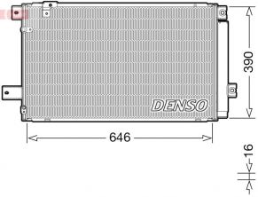 Denso DCN50049 - Kondenzátor