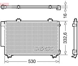 Denso DCN50060 - Kondenzátor