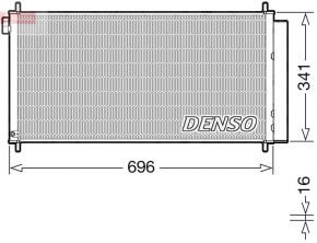 Denso DCN50121 - Kondenzátor