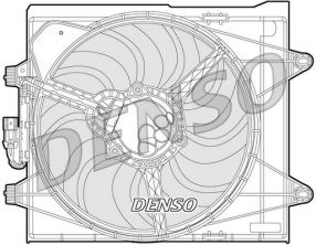 Denso DER09052 - Ventilátor motora