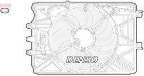 Denso DER09069 - Ventilátor motora