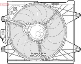 Denso DER09096 - Ventilátor motora