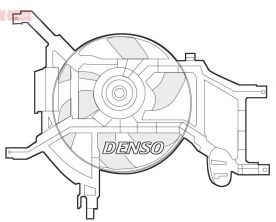 Denso DER37002 - Ventilátor motora