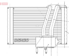 Denso DEV07005 - Výparník -