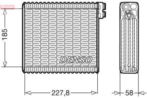 Denso DEV09011 - Výparník -