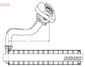 Denso DEV09020 - Výparník -