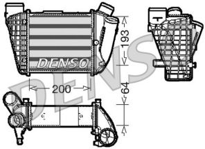 Denso DIT02004 - Chladič plniaceho vzduchu