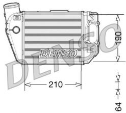 Denso DIT02021 - Chladič plniaceho vzduchu