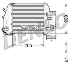 Denso DIT02024 - Chladič plniaceho vzduchu