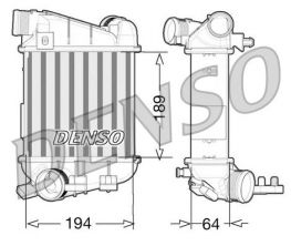 Denso DIT02027 - Chladič plniaceho vzduchu